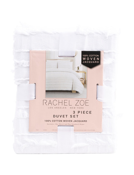 Rachel Zoe 3 pc comforter set ! 